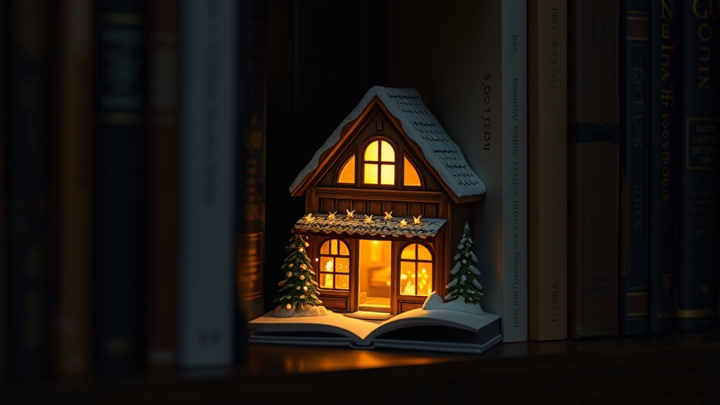 Christmas & Winter book nook kits