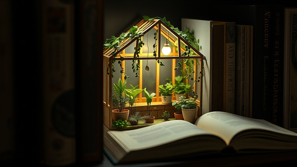 Garden & Greenhouse book nook kits
