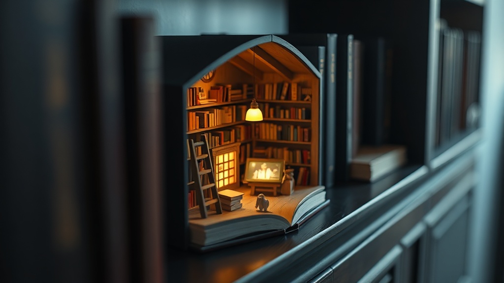 Library & Bookstore book nook kits